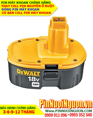 Pin máy khoan Dewalt 3000mAh-18V, thay cells pin / hàng có sẳn- bảo hành 06 tháng